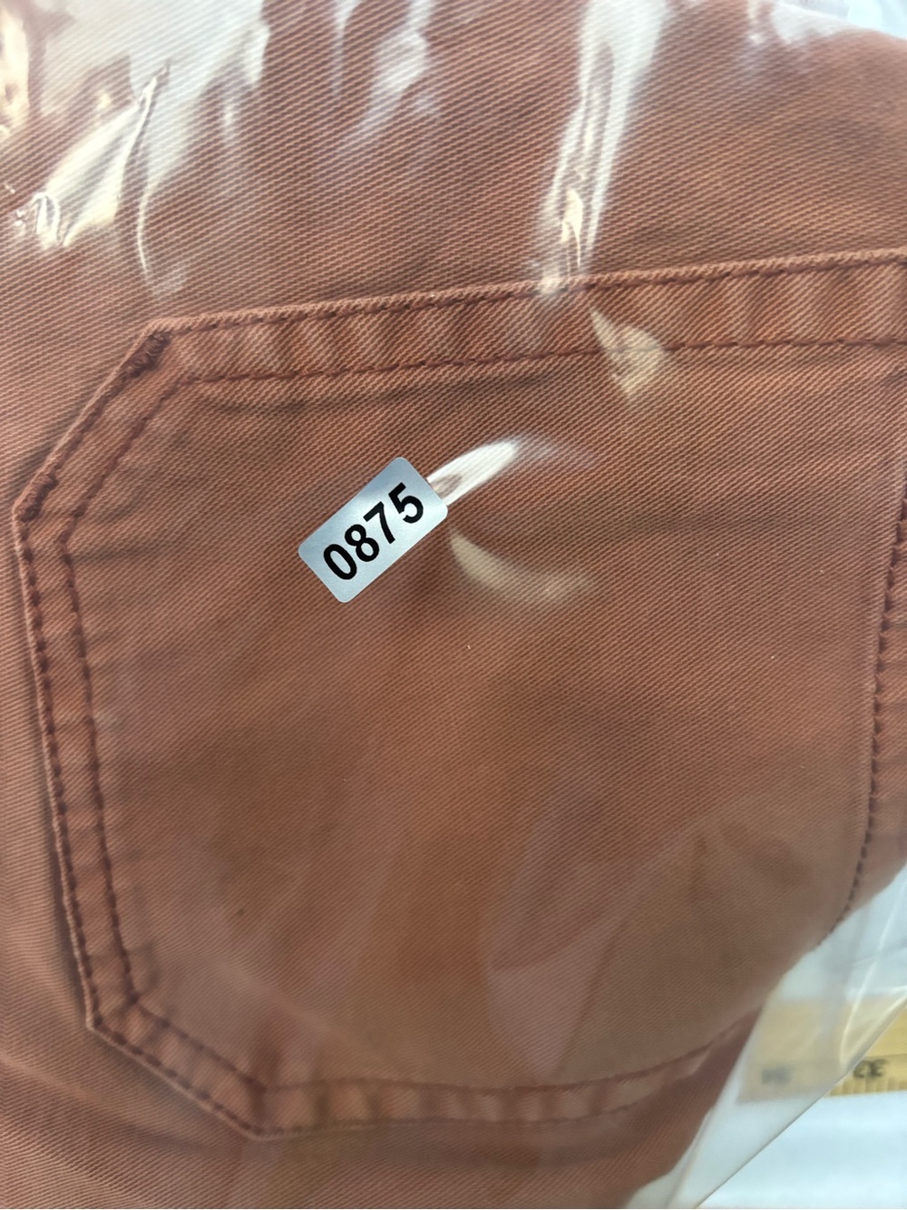 Prana Burnt Orange Straight-Leg Pants - Picture 11 of 11